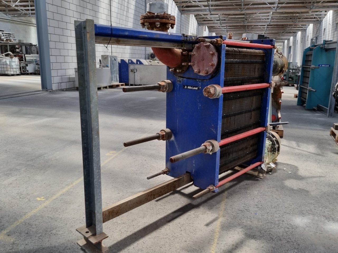 Used Alfa Laval MK15 BWFDR Plate Heat Exchanger HOS BV