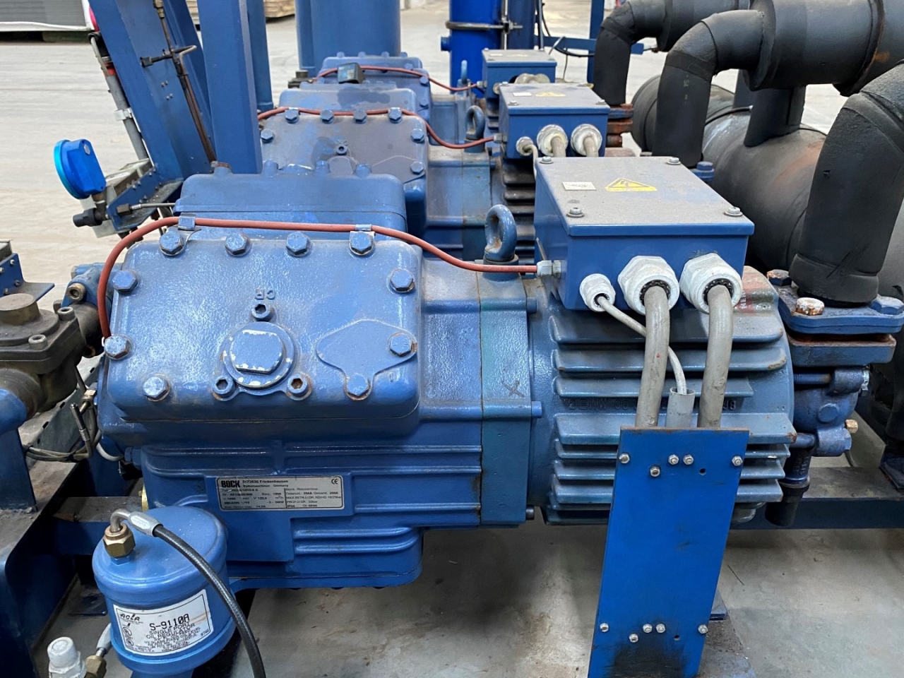 Used Bock HGX6/14104 S compressor unit HOS BV